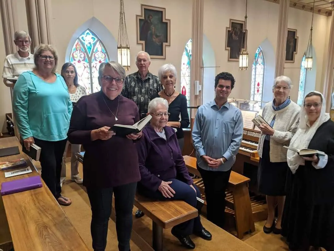 Funeral service performance on the organ